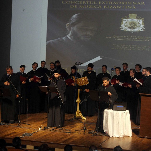 Concert de muzică bizantină la Râmnic